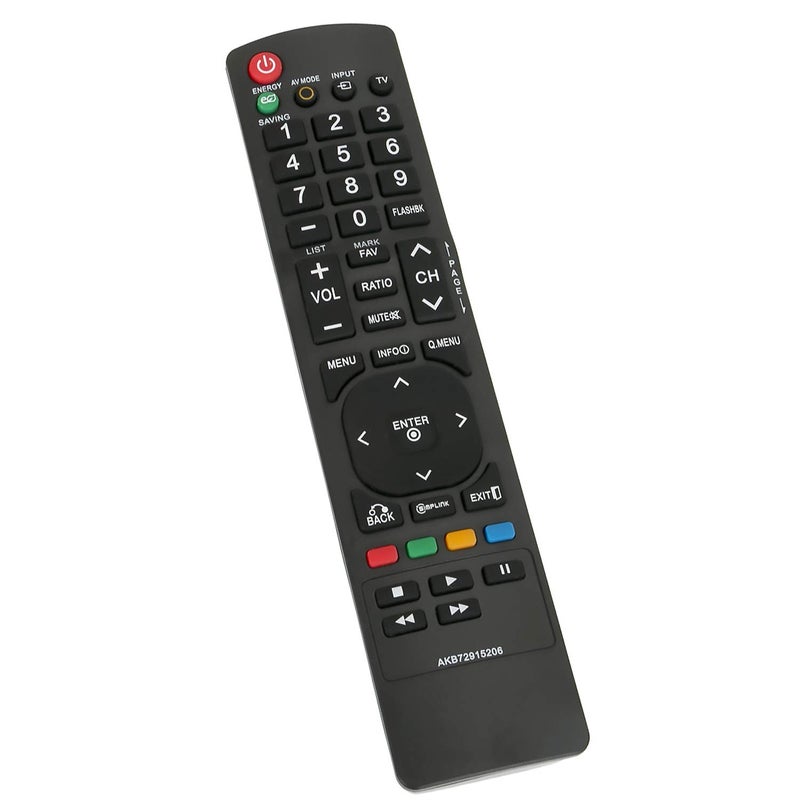Beyution New AKB72915206 Remote Control Compatible with LG LCD LED TV 19LD350 22LD350 26LD350 32LD350 32LD320 32LD450 37LD450 42LD450 47LD450 42LD420 47LD420 42LD520 47LD520 55LD520 19LD350-UA 19LD350-UB - Image 2
